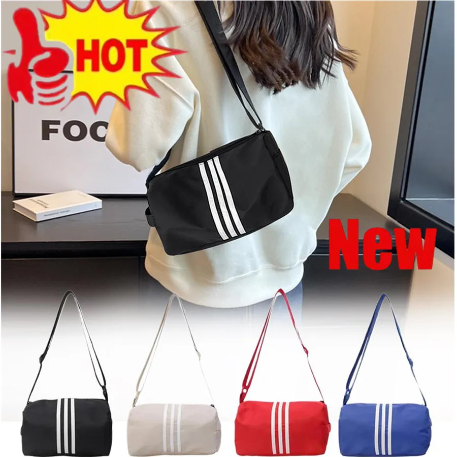 

New Casual Crossbody Bag, Stylish, Lightweight, Wide Shoulder Strap, Large Capacity Bag, Suitable for Sports and Travel