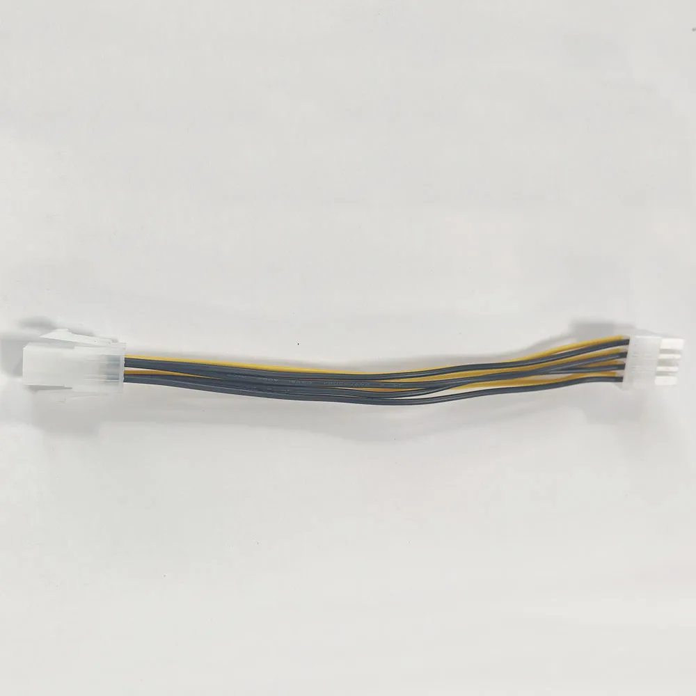 1 peça 12v 4 pinos macho para 8 pinos cabo de alimentação cpu atx 4 pinos macho para 8 pinos eps cabo de alimentação adaptador fonte de alimentação cpu