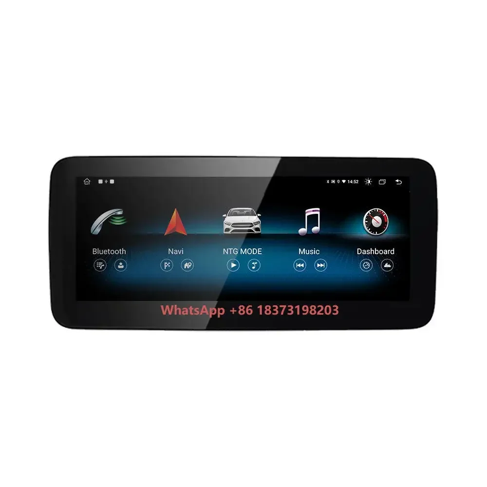 Android car stereo with GPS navigation, featuring in-car Bluetooth wireless mirror link and universal USB dashboard kit
