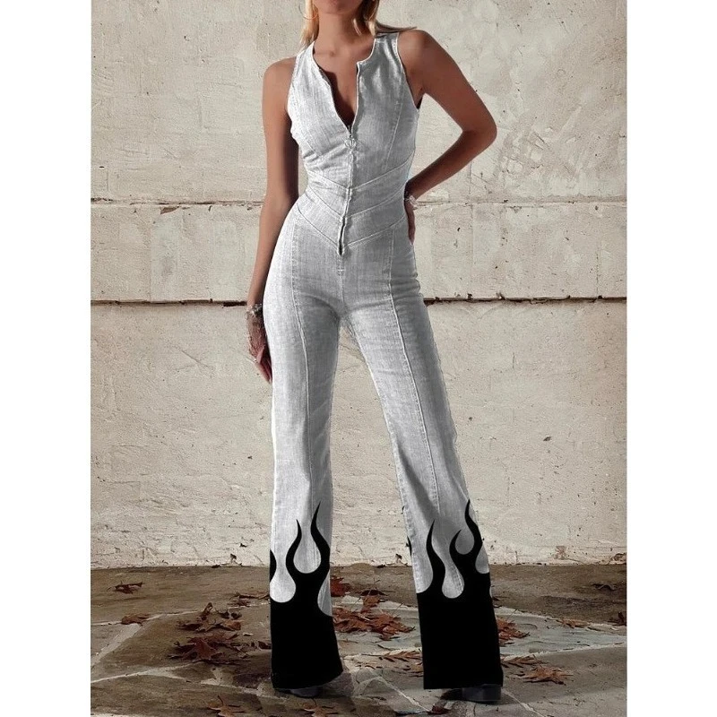 

Are Fashionable Comfortable Simple Women The Twill Jumpsuit Bestseller for Women Summer Jumpsuit Popular Choice Jumpsuit Pants
