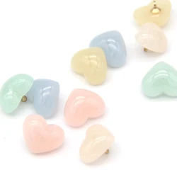 HENGC  Cute Colorful Candy Pearl Buttons For Clothing Children Shirt Dress Handmade Decorative DIY Sewing Accessories Wholesale