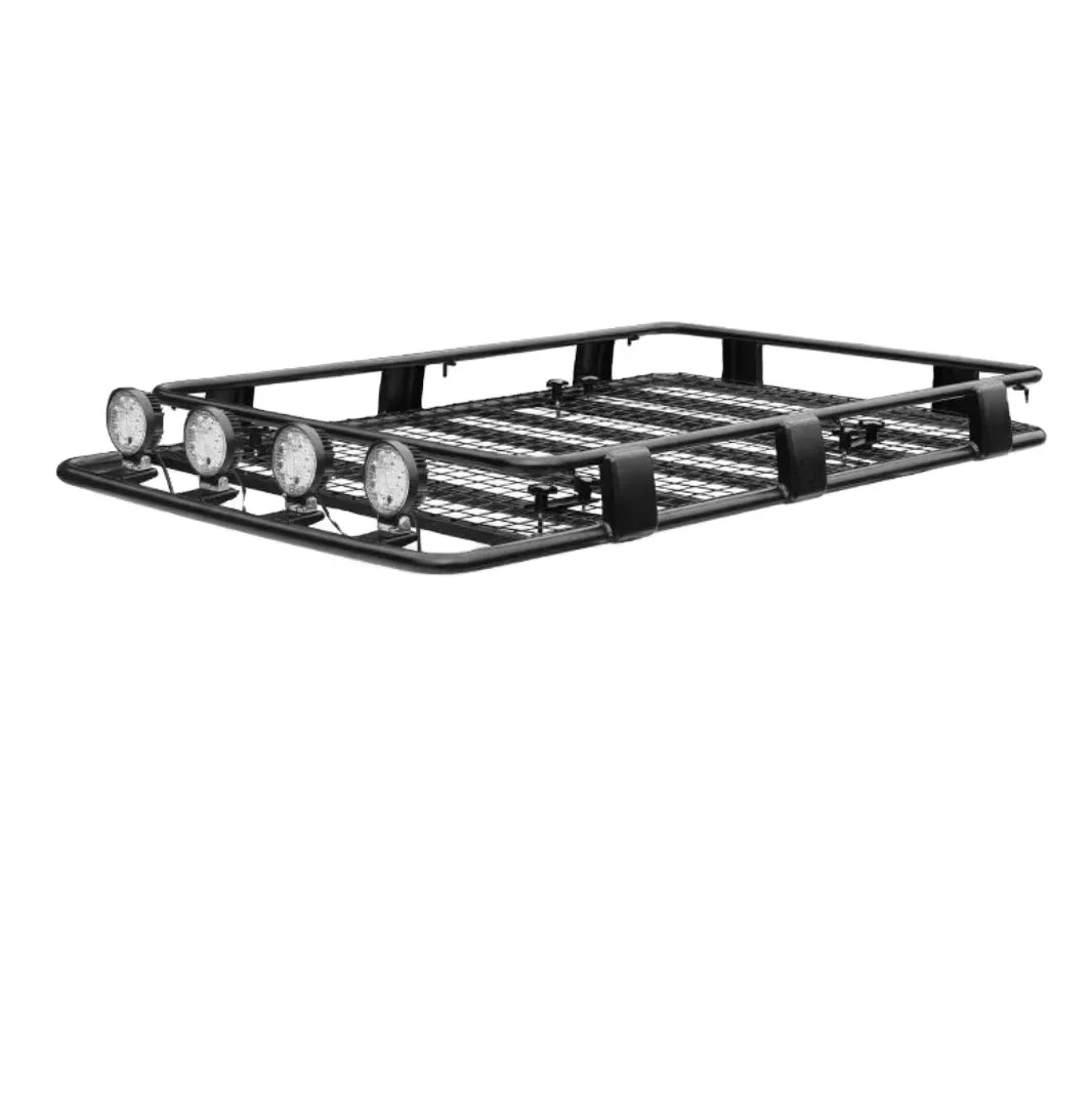 88''x49'' Universal Aluminum Alloy Steel Roof Rack Accessory Toyotas Hiace LC300 FJ150 Road 4x4 SUV Cars Pick Truck Accessories