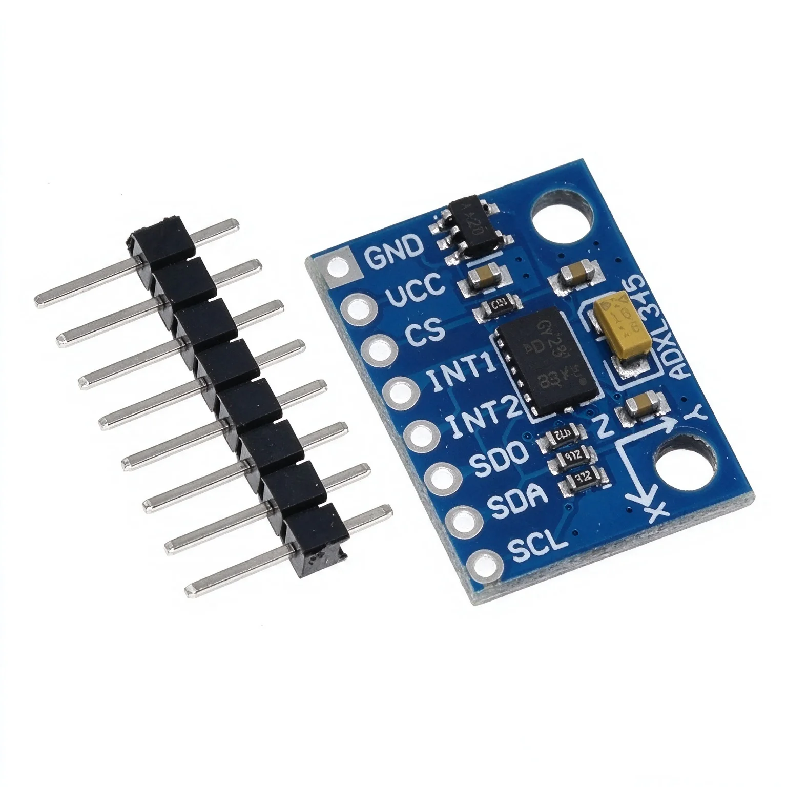 1-5PCS ADXL345 Module Digital 3-Axis Gravity Accelerometer Tilt Sensor IIC SPI Communication In Stock