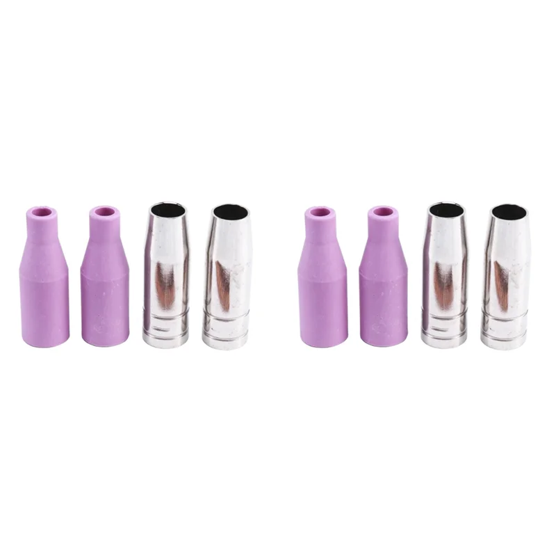 ABVJ-8Pcs MB15AK MIG/فوهة الغاز لحام تلميح فوهة درع كوب لشعلة لحام