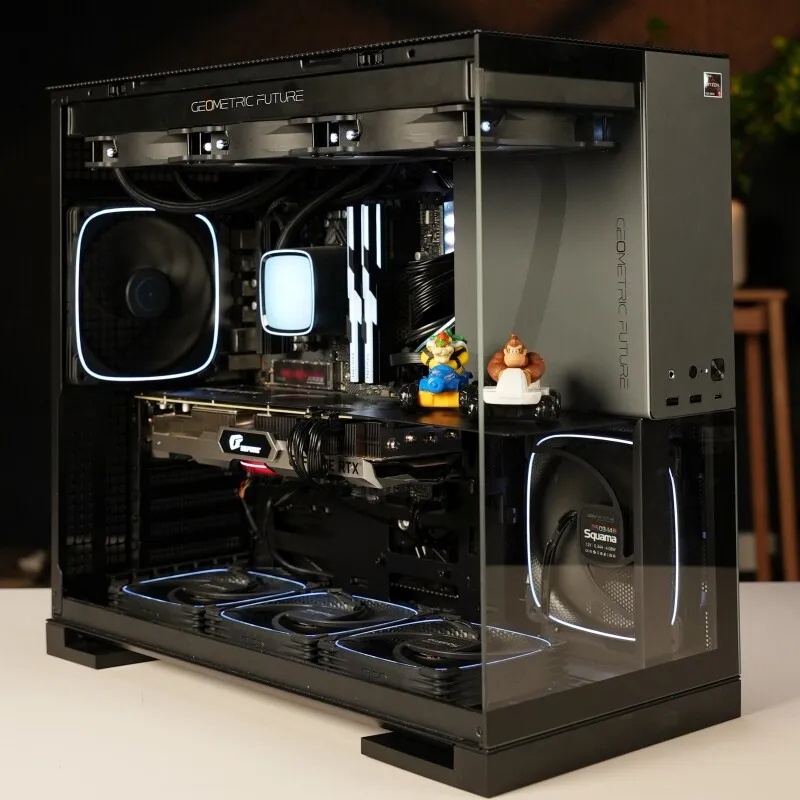 9800X3D/RTX4080S 4090D AI live streaming host with gaming and esports themes