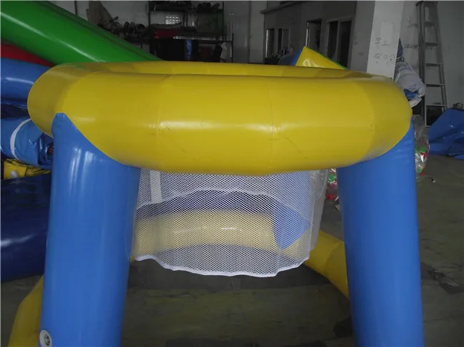 Floating Inflatable Basketball Hoop Water Sports Game Combo Commercial Use Safety Base Designpromote sales