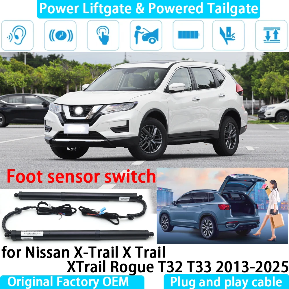 

for Nissan X-Trail X Trail XTrail Rogue T32 T33 Automatic Electric Power Liftgate Powered Tailgate Strut Tail Gate Lift System