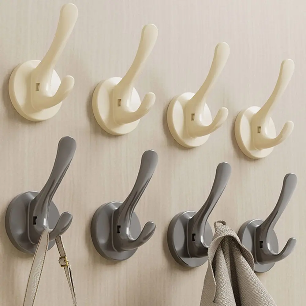 Creative Plastic Wall Hook Suction Cup Reusable Storage Hook Coat Rack Home Accessories
