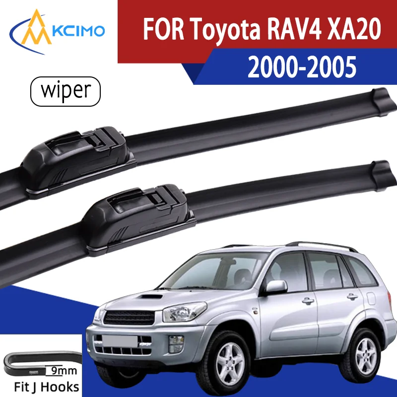 

Windscreen Window Wiper Blades For Toyota RAV4 XA20 2000-2005 Cleaning Auto Accessories 24"+19"