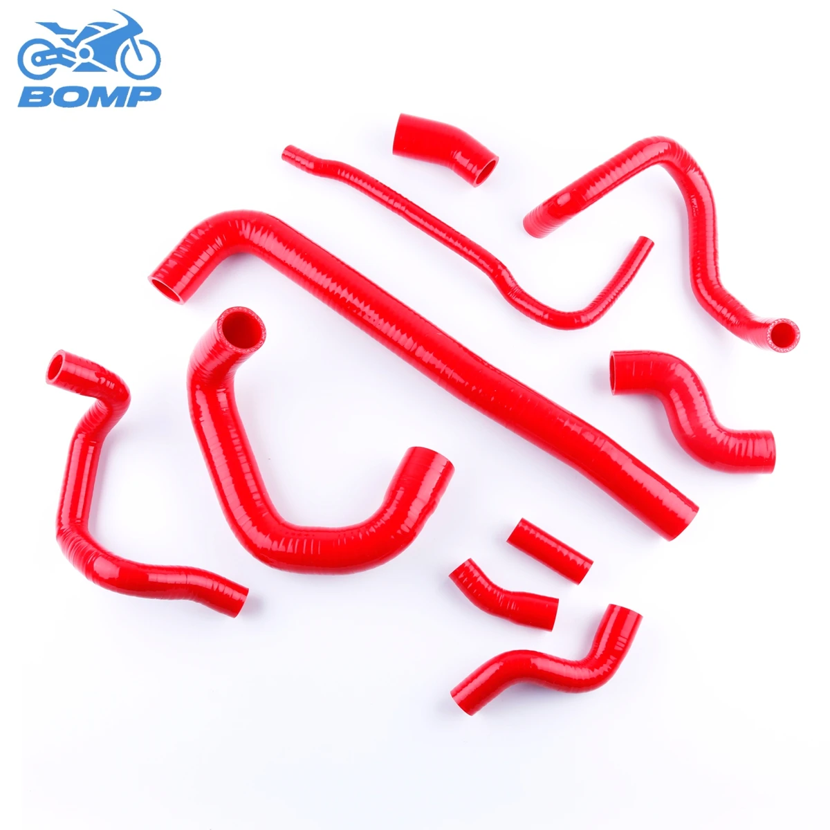 FOR 2001-2006 BMW MINI Cooper / One R52 R50 MK1 1.6 2002 2003 2004 2005 Heater Radiator Hoses Silicone Tubes Kit 10Pcs 11 Colors
