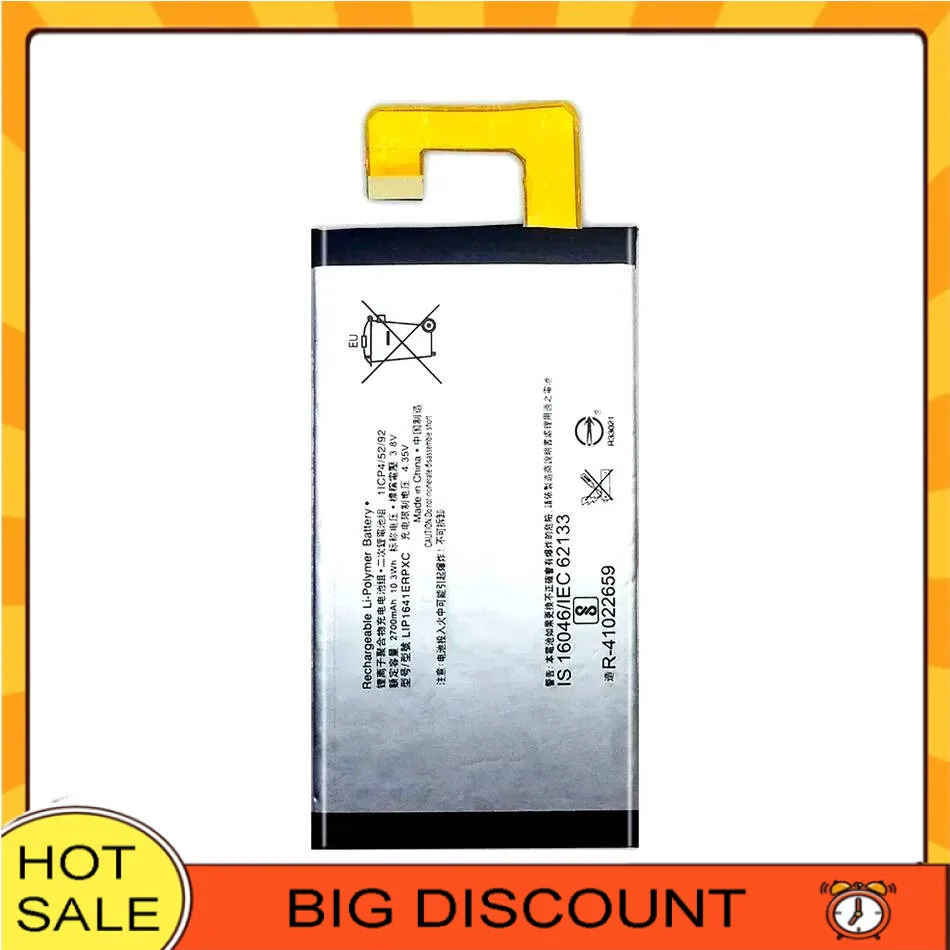 

Mobile Phone Battery LIP1641ERPXC For Sony XA1 Ultra XA1U G3226 C7 2700Mah Reliable Power