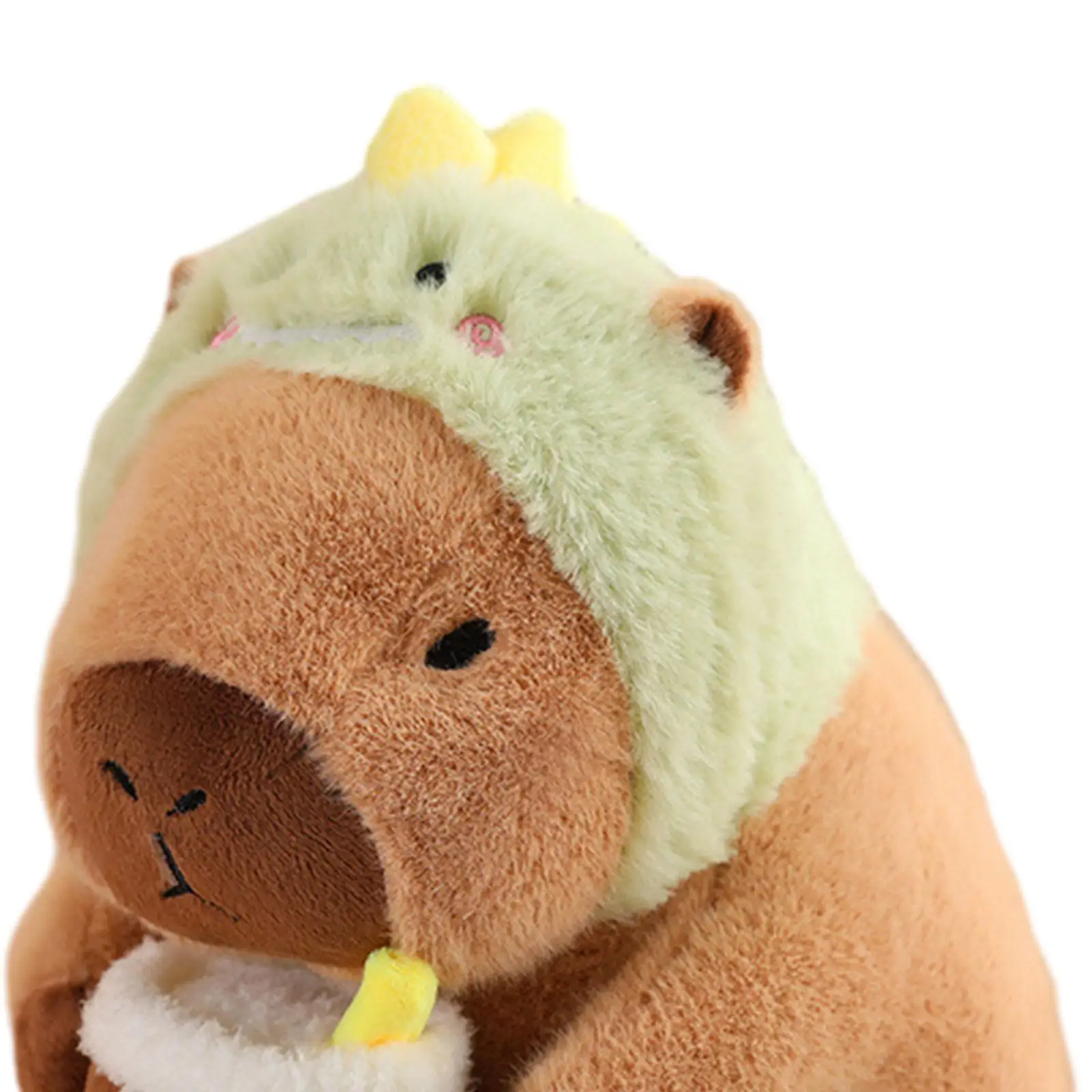 Simpatico capibara peluche capibara bambola cartone animato peluche animale decorazioni per la casa capibara peluche per bambini regali adolescenti