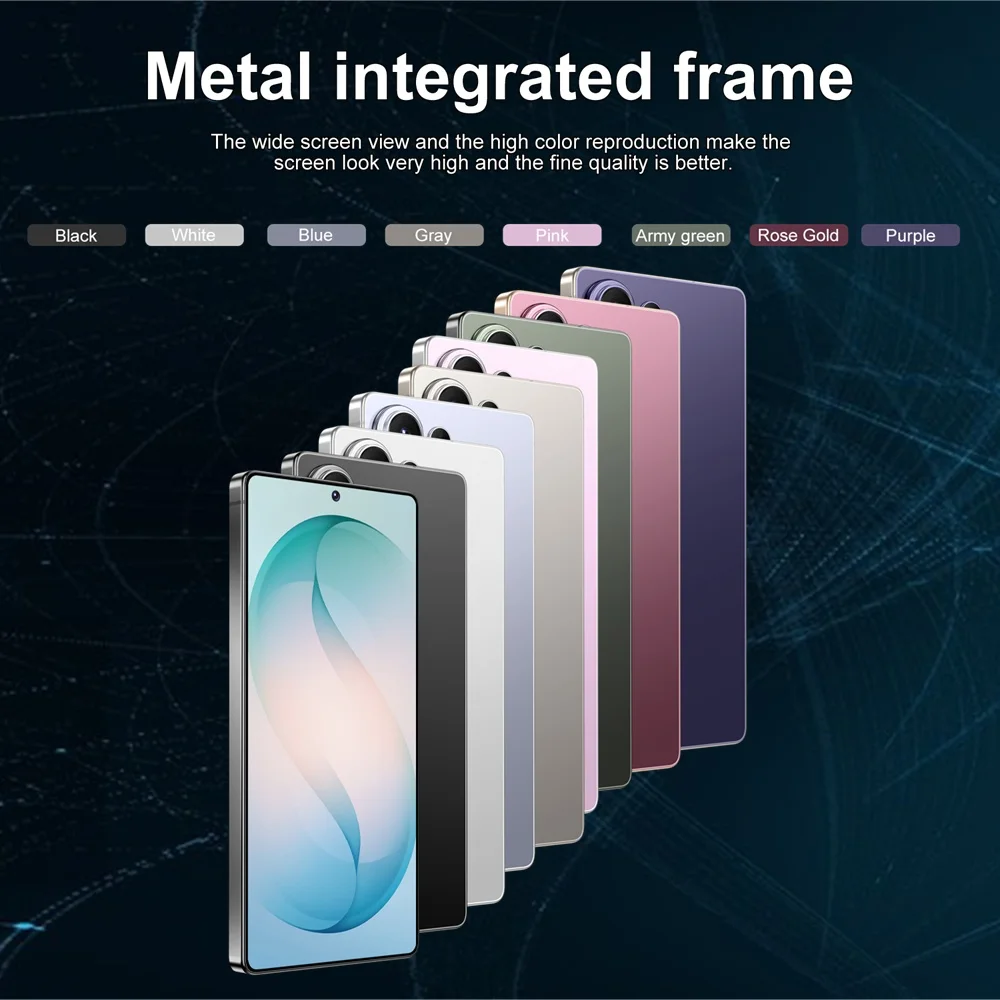K-Touch Mobile Phones C26 Ultra Smartphone Android 15 Cell Phone 7.3 Inch 16+48MP 22GB+2TB 7800mAh 5G Dual SIM Face Unlocked Cellphones For Men Women Gifts