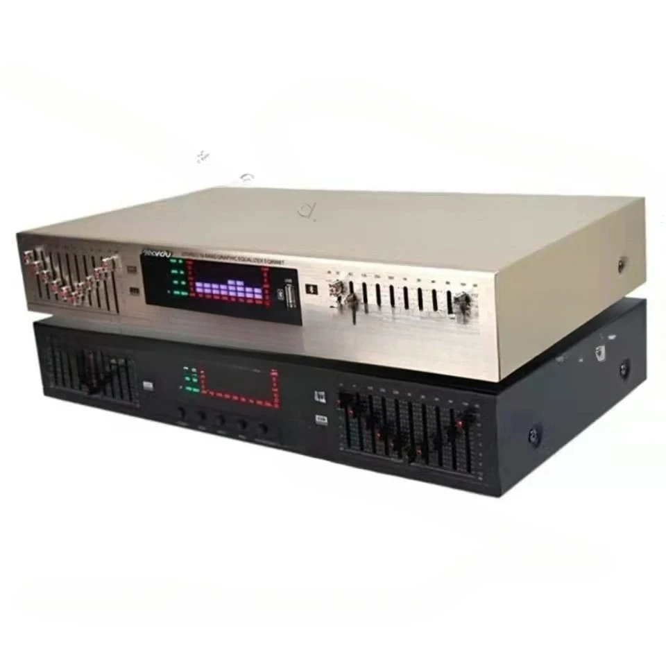 20-Segment U disk with built-in Bluetooth stereo high school bass adjustment hifi fever home EQ equalizer