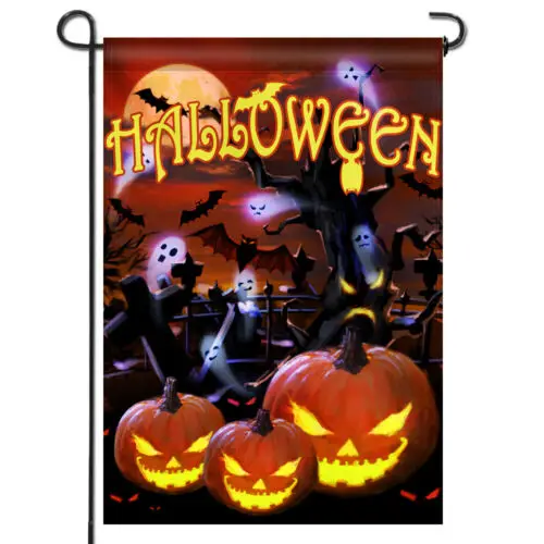 ANLEY Garden Flag Halloween Jack o' Lantern - Religion Feast Garden Flags