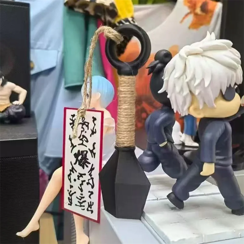 Game Anime Japan Ninjas Stars Darts Kakashi Cosplay Prop Kunai Shuriken PLA Model Ornament Refrigerator Magnet Accessories image 6