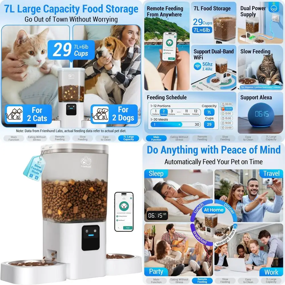 Smart 5G Wifi Pet F… - image