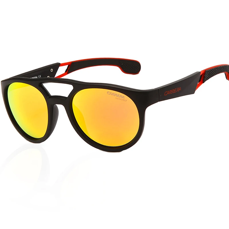 الرجعية النظارات الشمسية المستديرة الرجال النساء UV400 أزياء العلامة التجارية مصمم مرآة نظارات شمسية للرجال في الهواء الطلق نظارات السفر الذكور