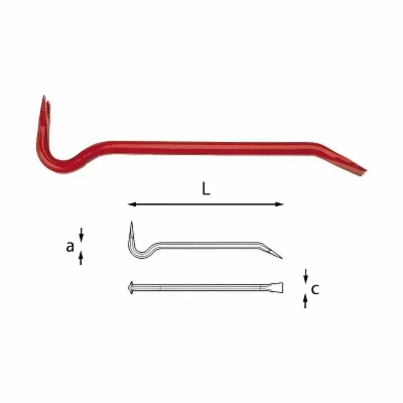 

Carpenter's Genuine Metal Lever for Dismantling Valves New 346 Construction Industry Product