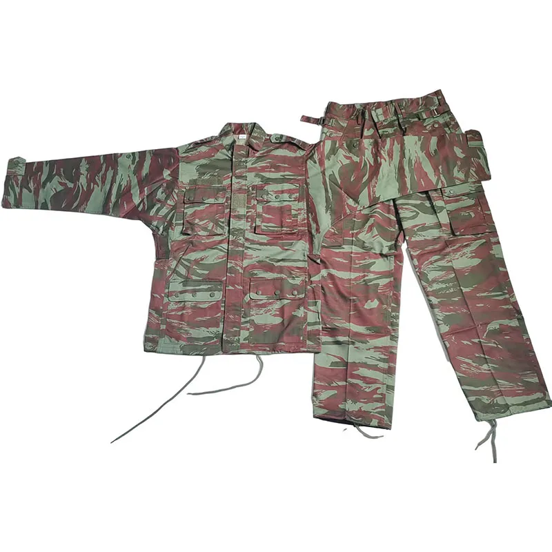 African Benin French Lizard Camouflage Set