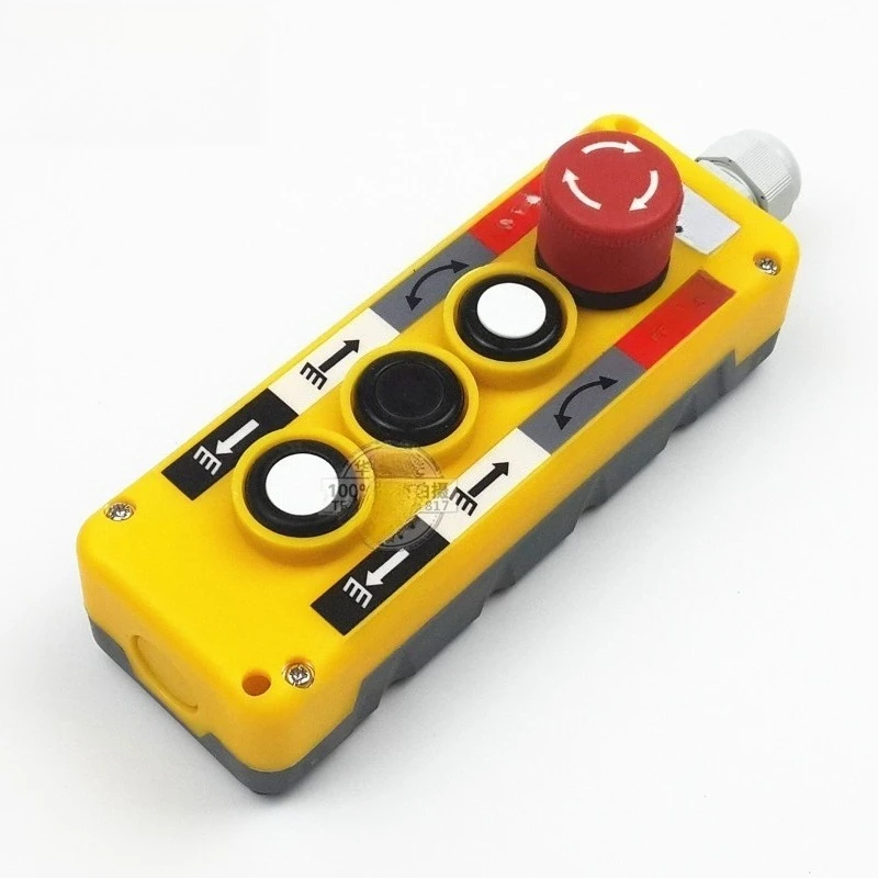 Tail board lifting switch, crane operation box (applicable to TNHA1-T3813 emergency stop with magnet 4B)