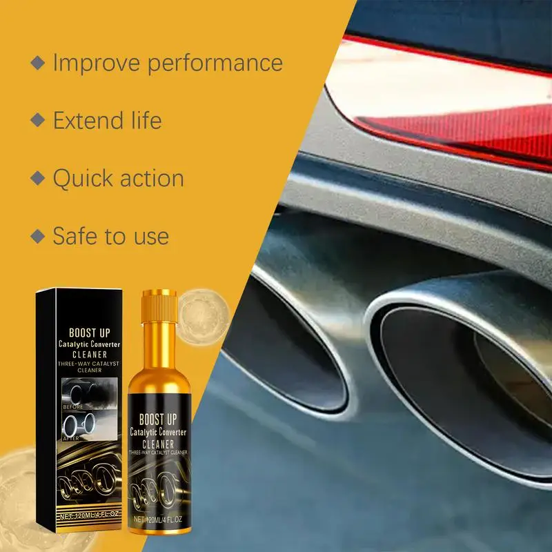 

Catalytic Converter Cleaner Automotive Catalytic Converter Cleaner 120ml Auto Oxygen Sensor Cleaner Automobile Deep Cleaning