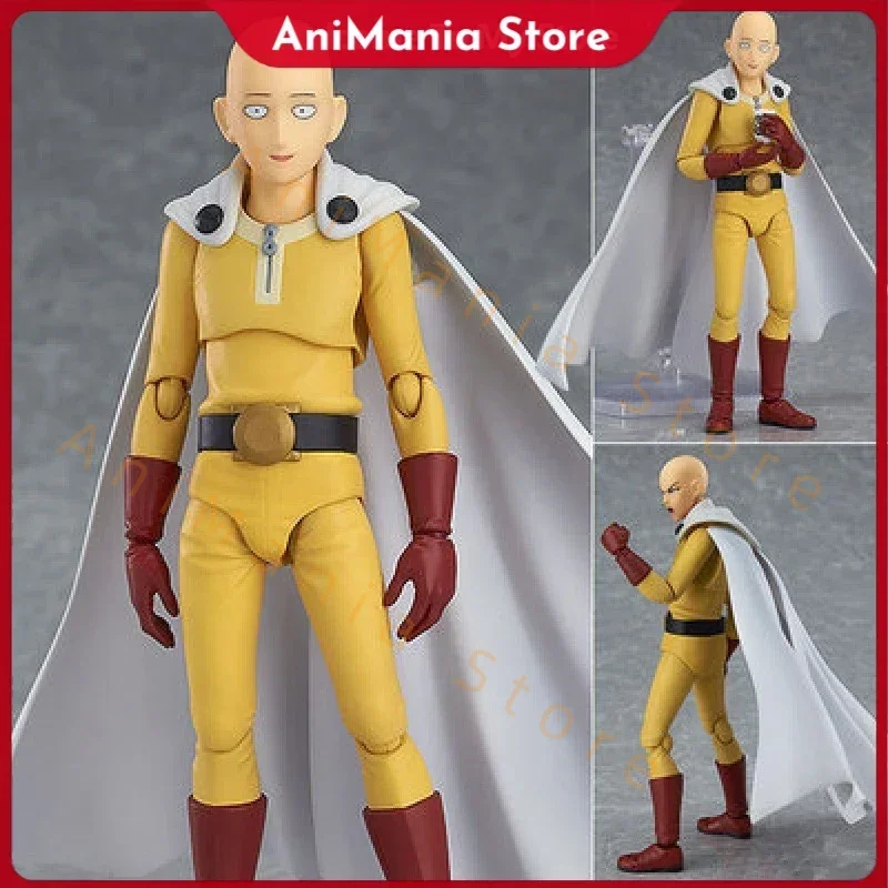 

Anime Saitama One Punch Man Figma 310 PVC Action Figure 15cm Bald Head Saitama Movable Figurine Collectible Model Toys