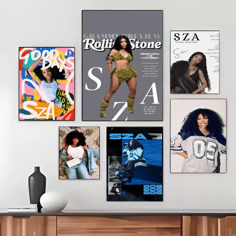 Anime Solana Imani Rowe Poster Pegatina artistica HD autoadhesiva impermeable para salon dormitorio