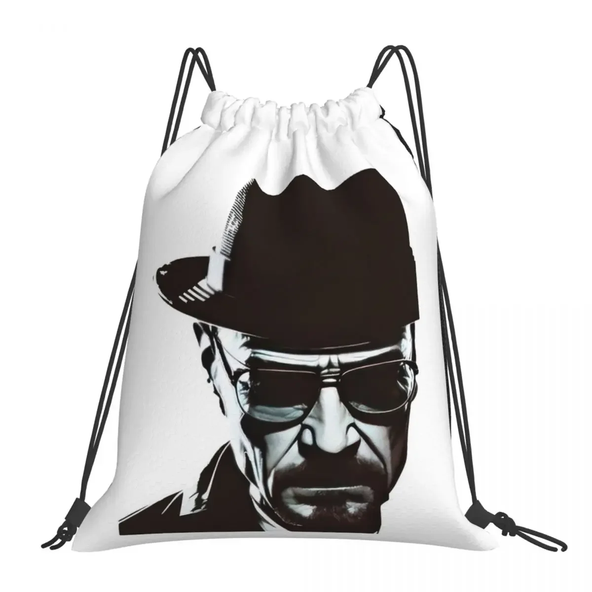 Breaking Bad HeisenBackpacks Sacos de cordão portáteis, bolso, saco de sapatos, sacos de livros, homens e mulheres, estudantes