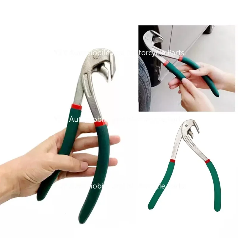 

Car Fender Edge Repair Tool Paintless Dent Repair Kit Autobody Repair Tools Car Edge Trimming Pliers Flat Hole Caliper Tool Clip