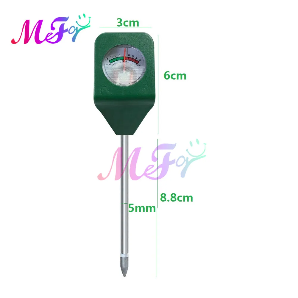 Mini Soil PH Meter Alkaline Acid Indicator Garden Plants Flowers 3-11 PH Test Tester Testing Instrument Soil Sensor