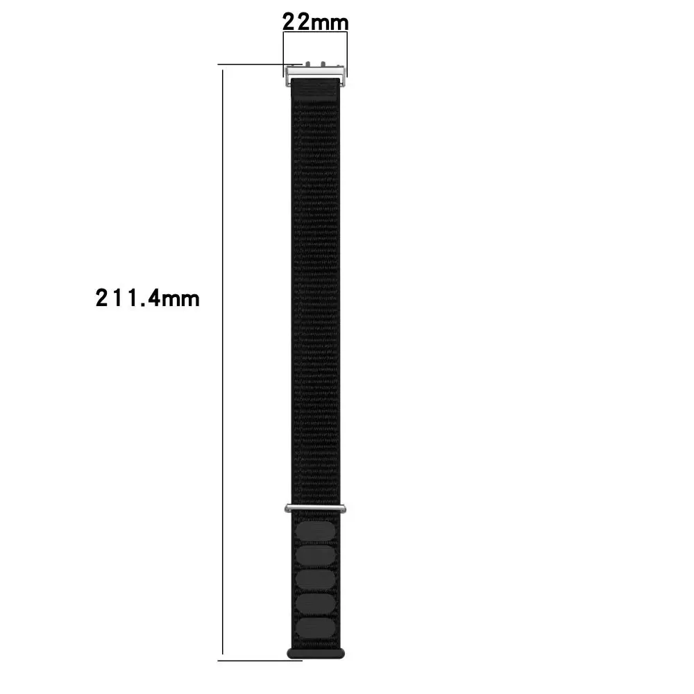 Bracelet de rechange en nylon souple pour Samsung Galaxy Fit3, bracelet tressé réglable, bracelet de montre intelligent