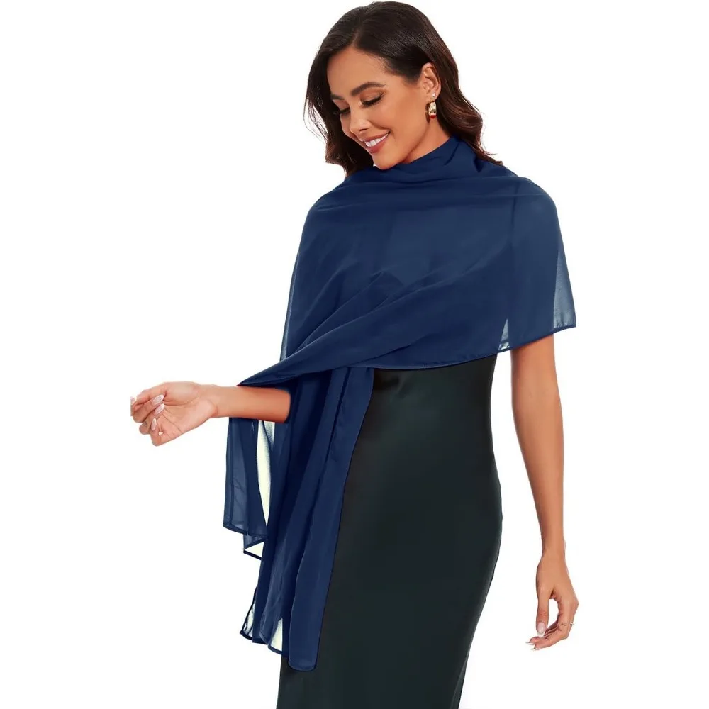 Shawls and Wraps for Women Evening Formal Dresses Chiffon Wedding Shawl Wraps  Scarve