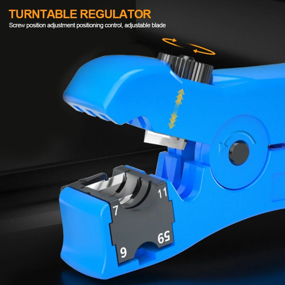 العالمي اقناع محوري سلك كابل القاطع ، أداة تجريد ، شقة أو مستديرة ، UTP ، STP ، RG59 ، RG6 ، RG7 ، rj45 المكشكش