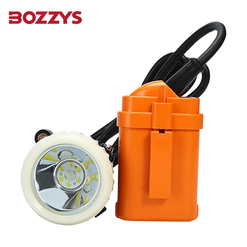 BOZZYS LED Dual Light Source Mining Headlamp Waterproof Moisture-proof Cap Lamp for Underground High-performance Safety