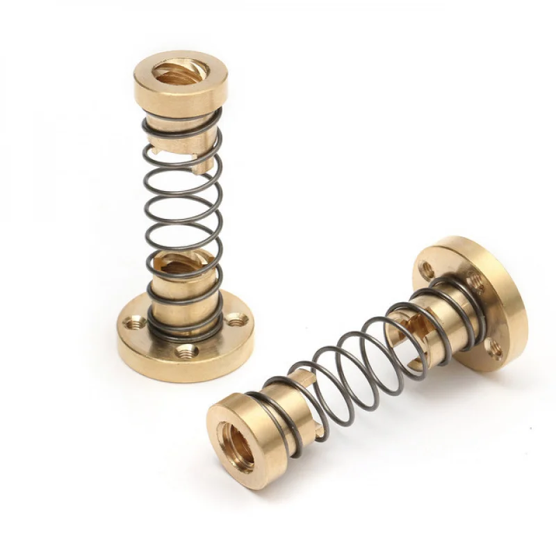 3DPrinter AccessoriesT8Screw RodT8Anti-Backlash Nut Stainless Steel Threaded Rod