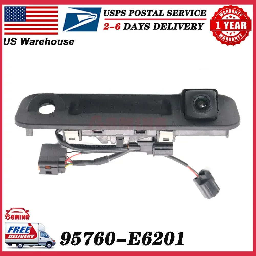 

95760-E6201 Car Rear Reverse View Back Up Assist Parking Camera For Hyundai Sonata 2015-2017 New 95760E6201 95760 E6201 Balck