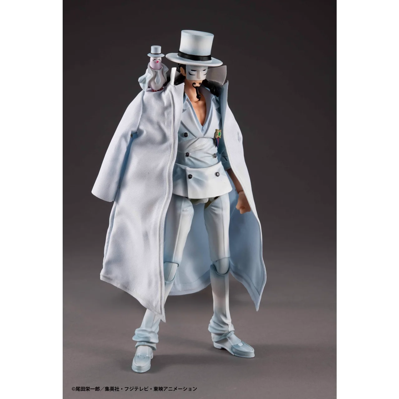 Original MegaHouse One Piece Hattori Rob Lucci Heróis de Ação Variável Ver. Coleção de modelos de PVC de brinquedos de figura de anime 1.5