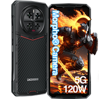 Global Version DOOGEE DK 10 5G Rugged Phone 6.67 120Hz 2.5K AMOLED dimension 8020 Morpho Camera 50MP 120W 12GB + 512GB Smartphone