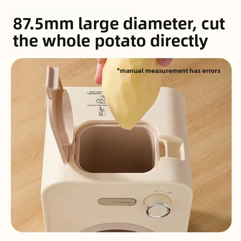 Electric vegetable cutter Household multi-functional automatic vegetable cutting artifact Potato slicing planer Shredder