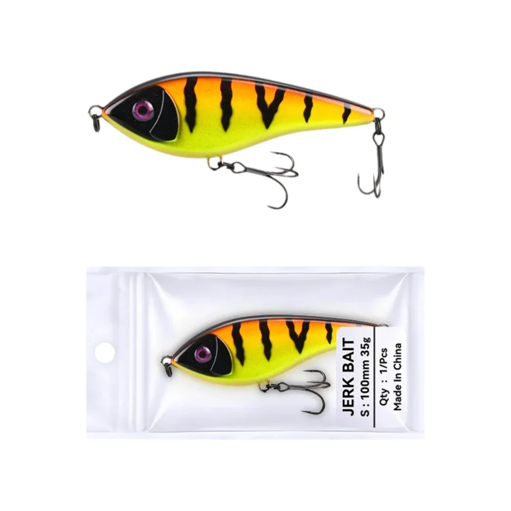 WEIHE 1 szt. Model B 10cm/35g Przynęta Twardej Główki Tonąca Przynęta Wędkarska — 2