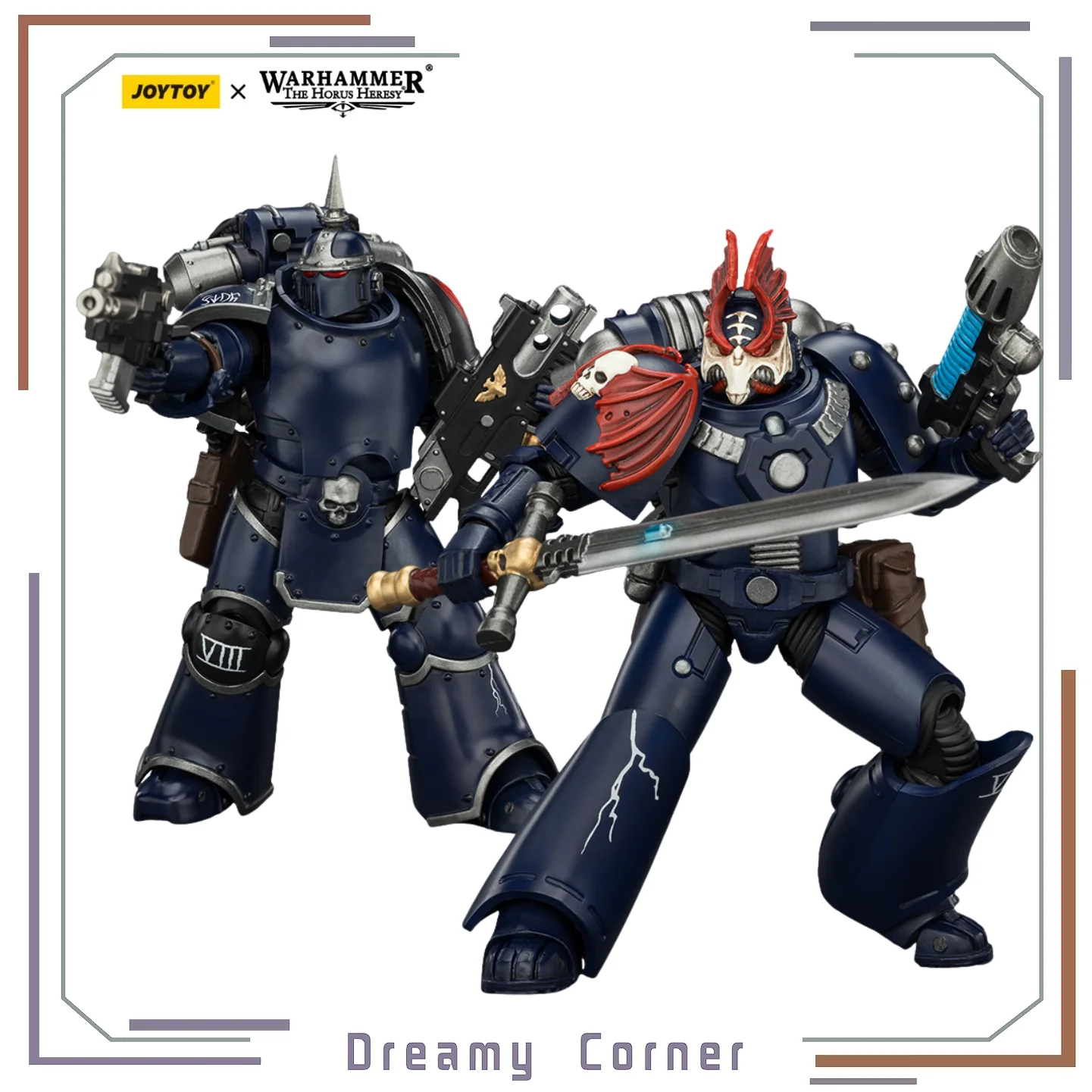 

【Pre-sale】JOYTOY Warhammer 40K Night Lords MKVI Tactical Legionary 1/18 Action Figure