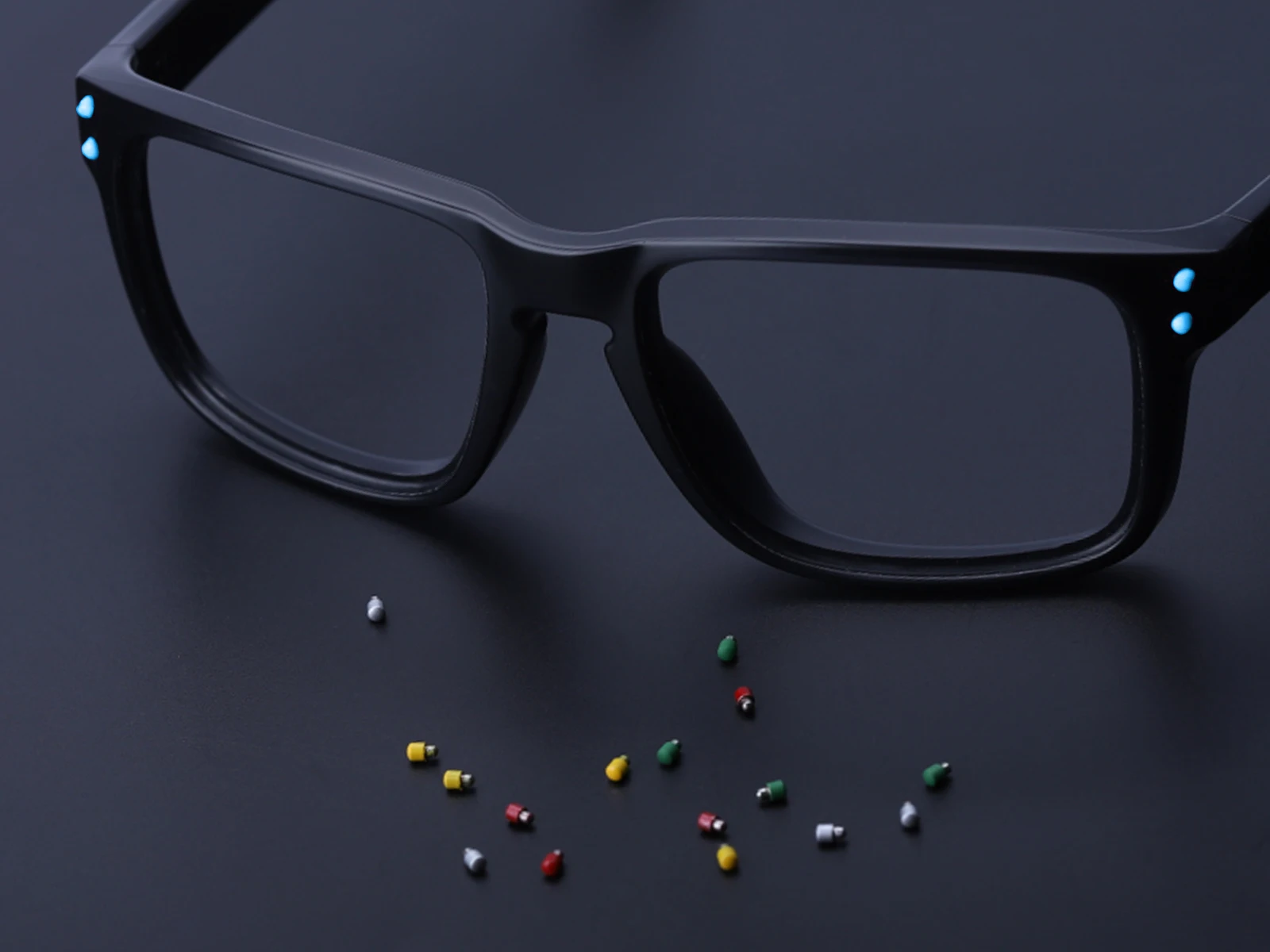 مسامير أمامية بمسامير معدنية من Glintbay بديلة لنظارات Oakley Holbrook OO9102، Holbrook XXS OJ9014، Holbrook S OO9509 الشمسية