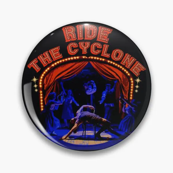 Ride The Cyclone  Soft Button Pin Brooch Cute Funny Badge Lapel Pin Metal Cartoon Lover Jewelry Decor Women Hat Creative Collar