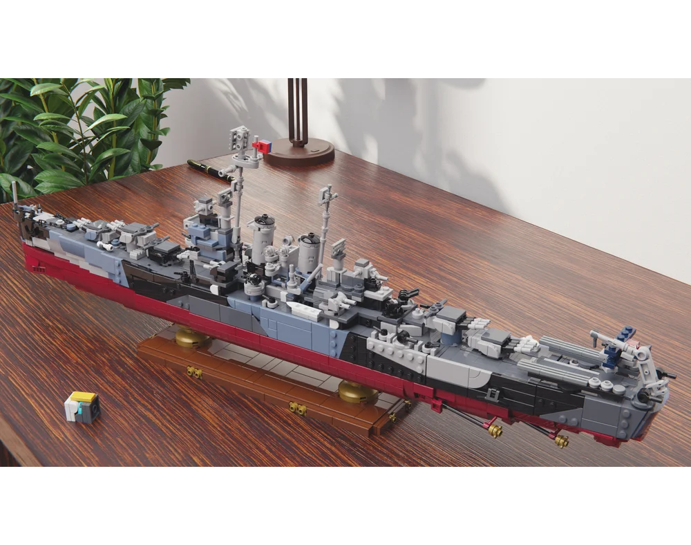 USS Helena - navire de guerre à collectionner pour passionnés militaires de radar à la batterie Mesure une restauration complète