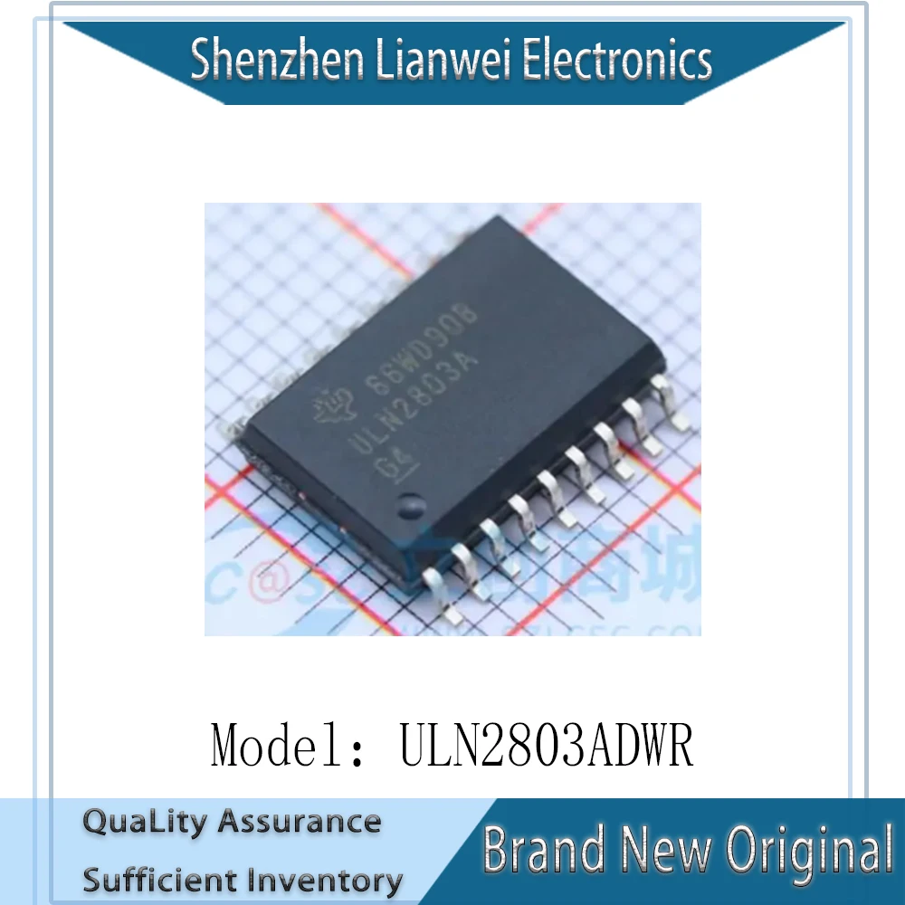

100% New Original ULN2803ADWR ULN2803A ULN2803ADW IC Chipset SOP-18