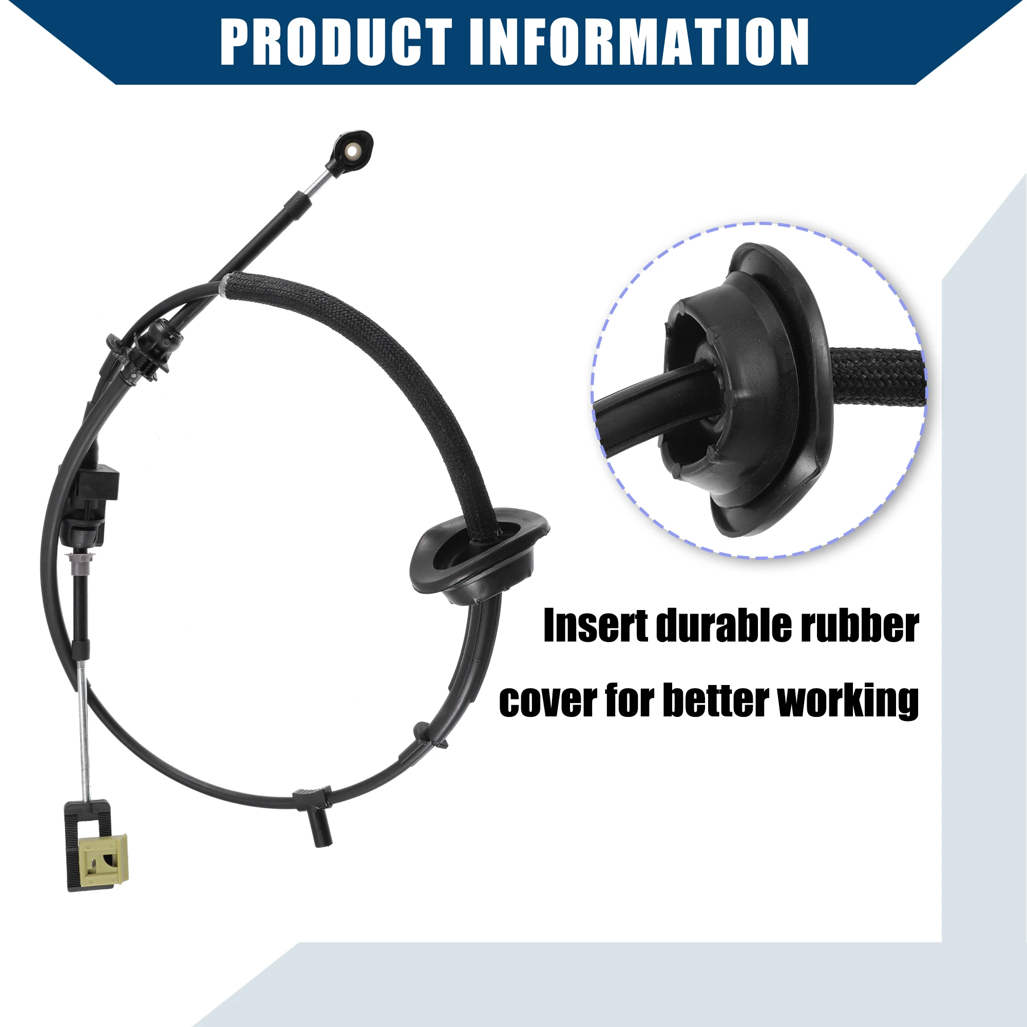 UXCELL F85Z7E395BA كابل ناقل الحركة الأوتوماتيكي لفورد F150 F250 97-99 4R70W Trans #3