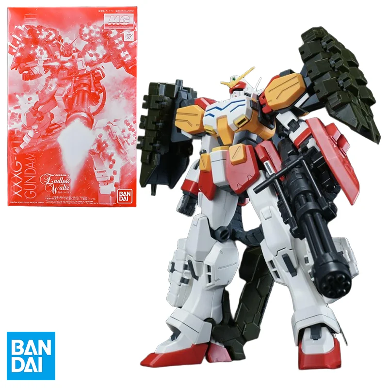 

Bandai Gunpla MG 1/100 XXXG-01H Gundam Heavyarms EW (Igel Unit) Action Figure Assembly Model Toys Collectible Model Ornaments