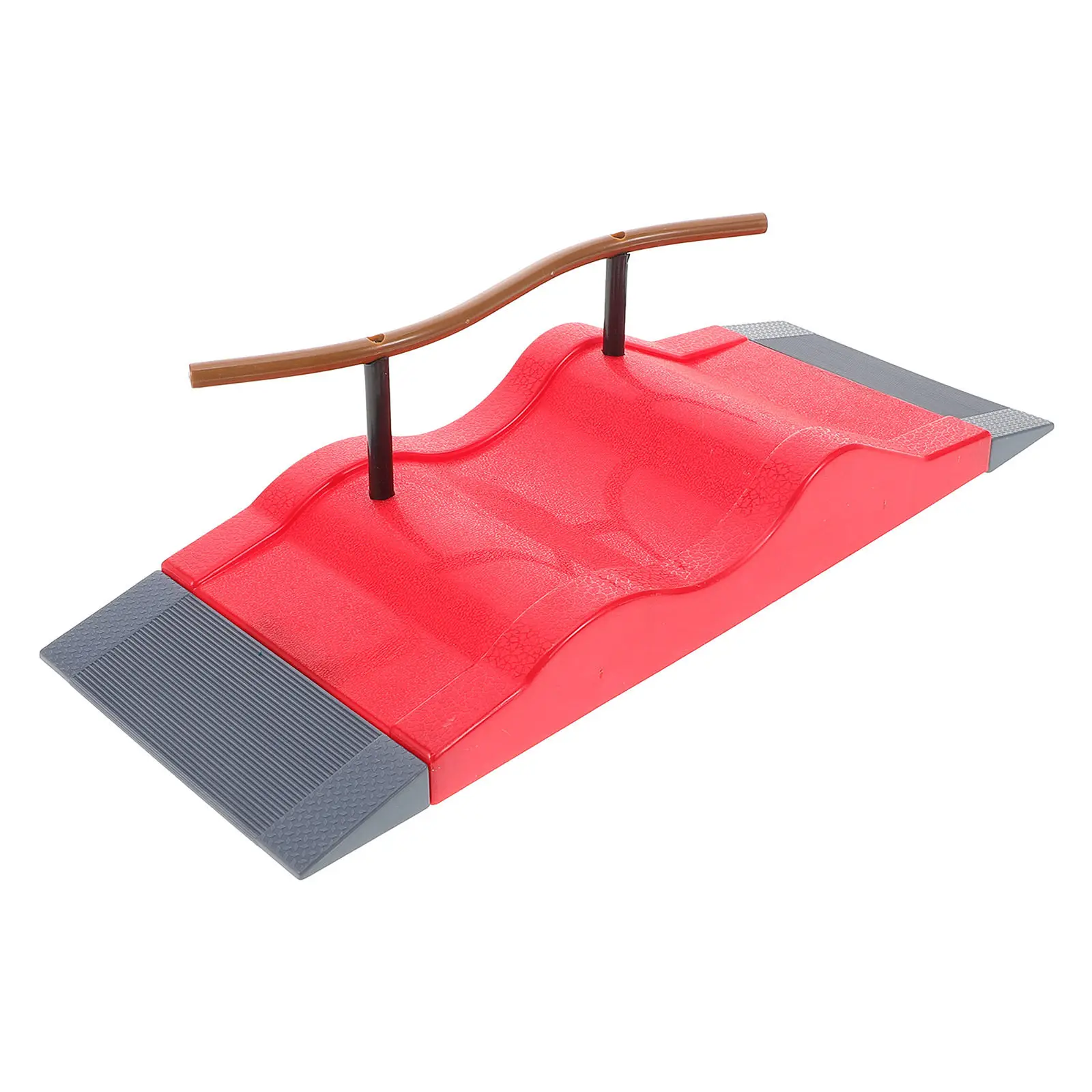 Mini Finger Skateboard Ramp Set – Plastic Obstacle Course for Fingerboard Training & Tricks Practice