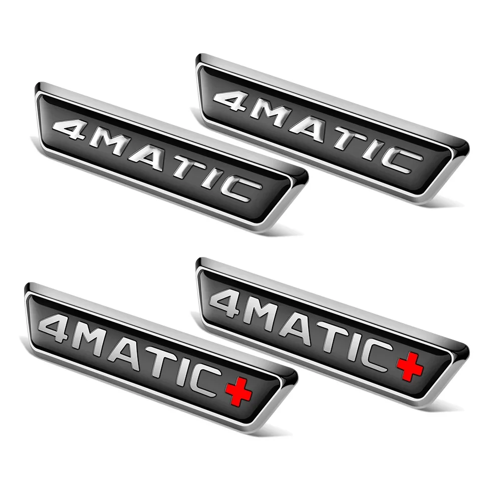 2pcs For Mercedes Benz W204 W205 W212 W211 W213 W212 W205 W218 CLS C300 E320 E220 E350 S500 A180 4MATIC 4 MATIC+ Body Sticker
